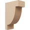 Ekena Millwork 4"W x 8"D x 12"H Classic Alpine Rough Cedar Woodgrain TimberThane Corbel, Primed Tan CORUR04X08X12ALPRCPR - alternate 1